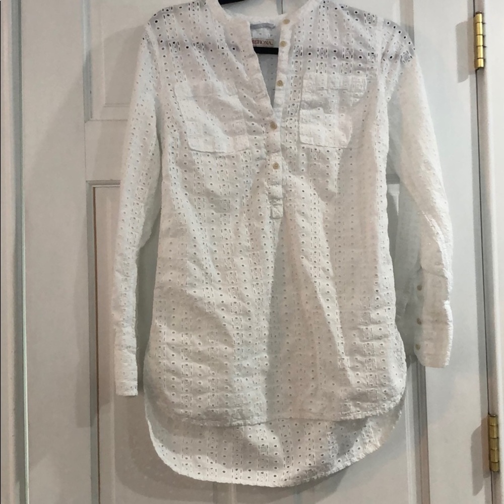 White Merona Swimsuit coverup